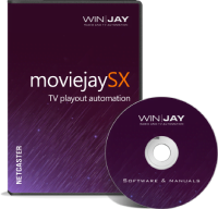 Press image for moviejaySX Netcaster DVD box